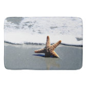 Single Starfish Washed Ashore Badematte (Vorderseite)
