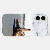 Single Starfish Washed Ashore Jigsaw Puzzle Case-Mate iPhone Hülle (Rückseite (Horizontal))