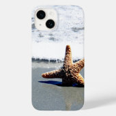 Single Starfish Washed Ashore Jigsaw Puzzle Case-Mate iPhone Hülle (Rückseite)