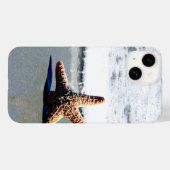 Single Starfish Washed Ashore Jigsaw Puzzle Case-Mate iPhone Hülle (Rückseite (Horizontal))