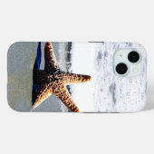 Single Starfish Washed Ashore Jigsaw Puzzle Case-Mate iPhone Hülle (Rückseite (Horizontal))