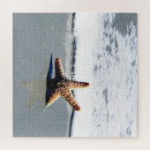 Single Starfish Washed Ashore Puzzle (Horizontal)
