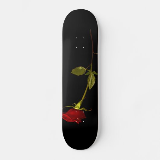 Single Stem Rose Skateboard (Vorderseite)