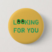 Single SUCHEN NACH IHNEN grün, unabhängig von Farb Button (Vorderseite)
