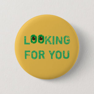 Single SUCHEN NACH IHNEN grün, unabhängig von Farb Button