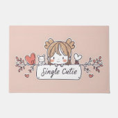 Single Süsse Anime Kawaii Fußmatte (Vorderseite)