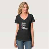 Single Taken Clam Chowder T-Shirt (Vorderseite Vollansicht)