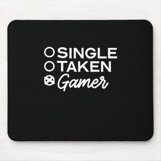 Single Taken Gamer Mousepad (Vorne)