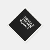 Single Taken Gamer Serviette (Ecke)