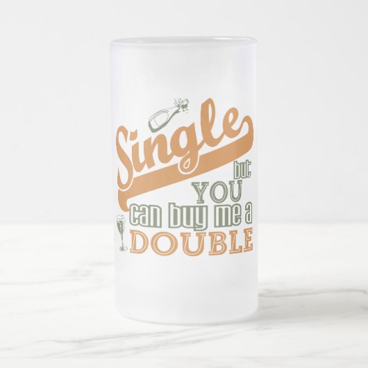 SINGLE Tasse - wählen Sie Stil & Farbe (Mittel)