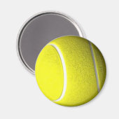 Single Tennis Ball Sports Magnet (Vorderseite/Rückseite)