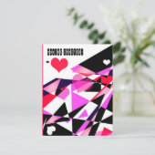 Single Track to Liebe 1 Sie sind eingeladene Karte (Stehend Vorderseite)