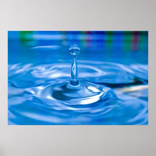 Single Tropfen Poster (Vorne)