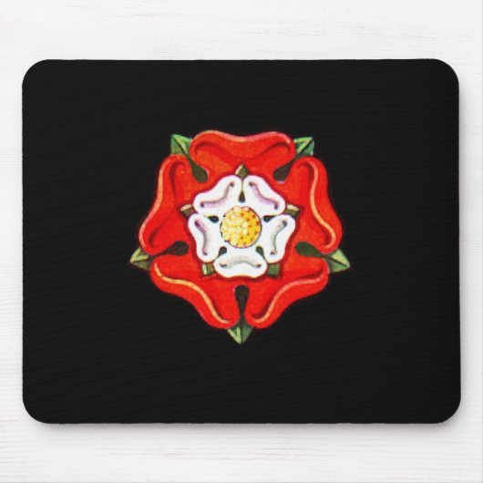 Single Tudor Rose Mousepad (Vorne)