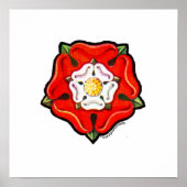 Single Tudor Rose Poster (Vorne)