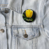 Single Tulpengelb Blume Button (Beispiel)