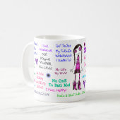 Single u. Lieben jedes Stückchen von ihm! Kaffeetasse (Vorderseite Links)