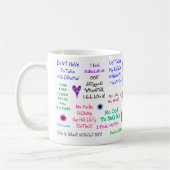 Single u. Lieben jedes Stückchen von ihm! Kaffeetasse (Links)