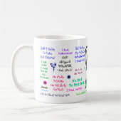 Single u. Lieben jedes Stückchen von ihm! Kaffeetasse (Links)