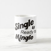 Single und Bereit für den Singlecup Kaffeetasse (Mittel)