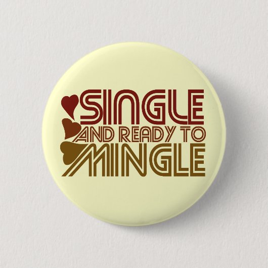Single und Bereit für MINGLE Button (Vorderseite)