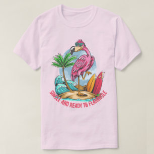 Single und Bereit zum Flamingle-T - Shirt
