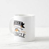 Single und bereit zum Jingle Kaffeetasse (Vorderseite Links)