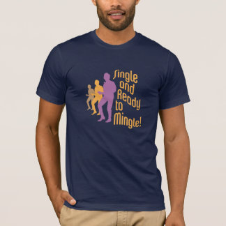 Single und bereiten vor, um Shirt zu vermischen