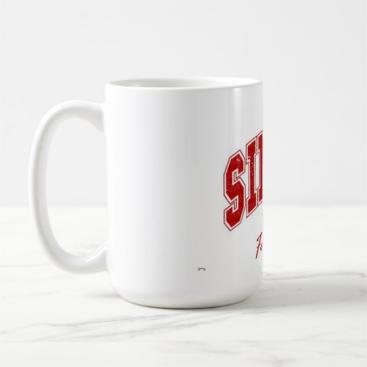 Single und fabelhaftes Antivalentin Kaffeetasse (Links)