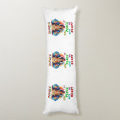 Single und Frieden mit meinem Herzen Seitenschläferkissen (Rückseite (Vertikal))