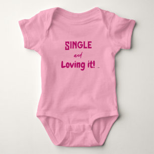 Single und Liebe Es Säugling T - Shirt HAMbyWG