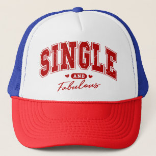 Single und üppige Antivalentine Truckerkappe