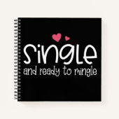 Single und Vorbereitung auf den Steinwurf | Notizb Notizblock (Vorderseite)