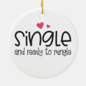 Single und Vorbereitung auf den Steinwurf | Orname Keramik Ornament (Hinten)