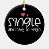 Single und Vorbereitung auf den Steinwurf | Orname Keramik Ornament (Hinten)