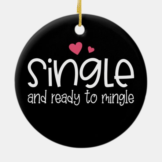 Single und Vorbereitung auf den Steinwurf | Orname Keramik Ornament (Hinten)