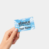 Single und zum Mischen bereit Ausweis (Handheld)