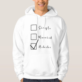 Single, Verheiratet, Hehehe Funny Relationship Hoodie