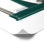 Single View on White: Harmonic Analyzer Poster (Ecke)