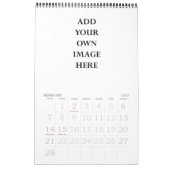 Single-Vorlagenseite Kalender (Feb 2027)