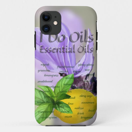 Single-wesentliche Öle Case-Mate iPhone Hülle (Rückseite)