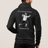 Single Whip Chakra Zip-up Hoodie (Rückseite)