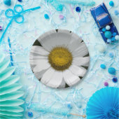 Single White Daisy Pappteller (Party)