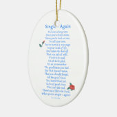 Single wieder keramikornament (Links)