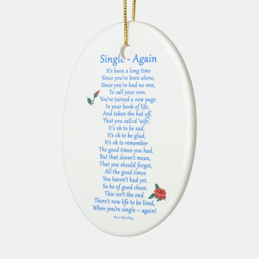 Single wieder keramikornament (Links)