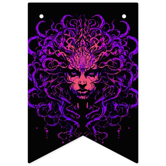 Single Wimpelkette (Dritte Fahne)