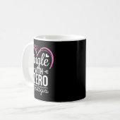 Single With Zero Alogies Anti Valentine Day  Kaffeetasse (Vorderseite Links)