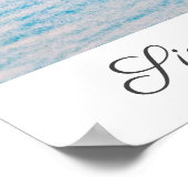 Single Yellow Daffodil Poster (Ecke)