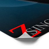 Single Z Hot Car Edition Poster (Ecke)