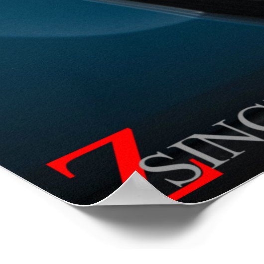 Single Z Hot Car Edition Poster (Ecke)